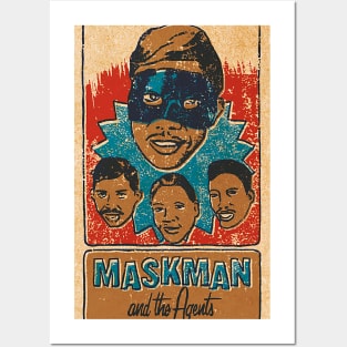 SOUL CONCERT MASKMAN AND THE AGENTS Posters and Art